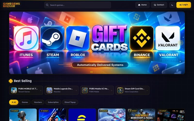 GameGems Bazaar